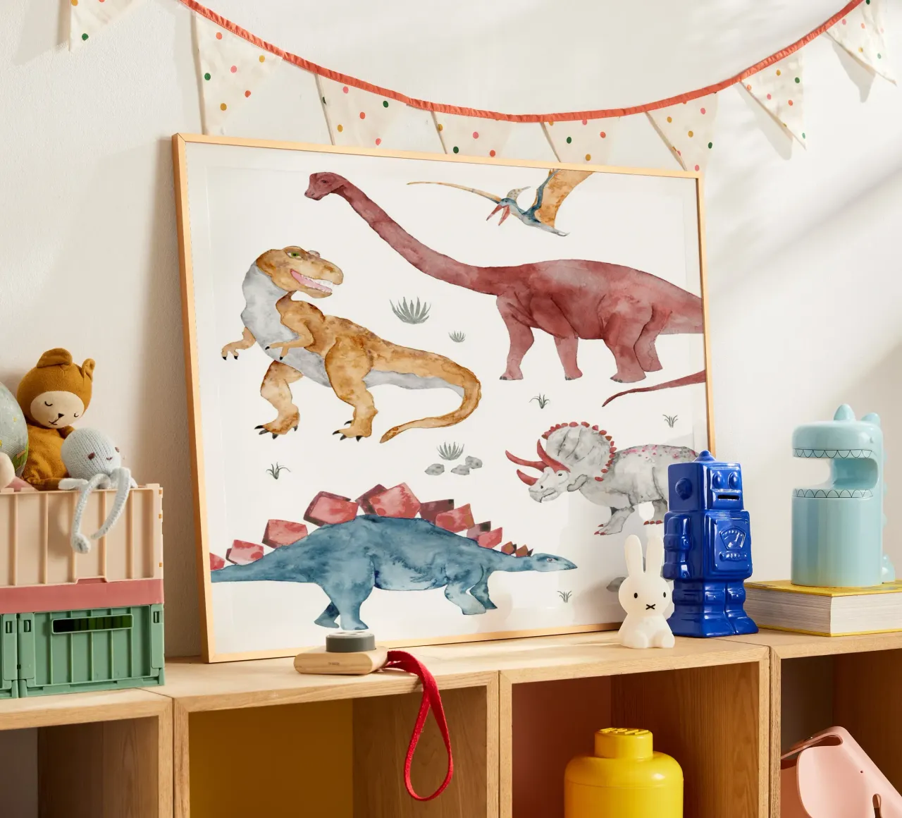 Dinosauri poster da herzundpapier