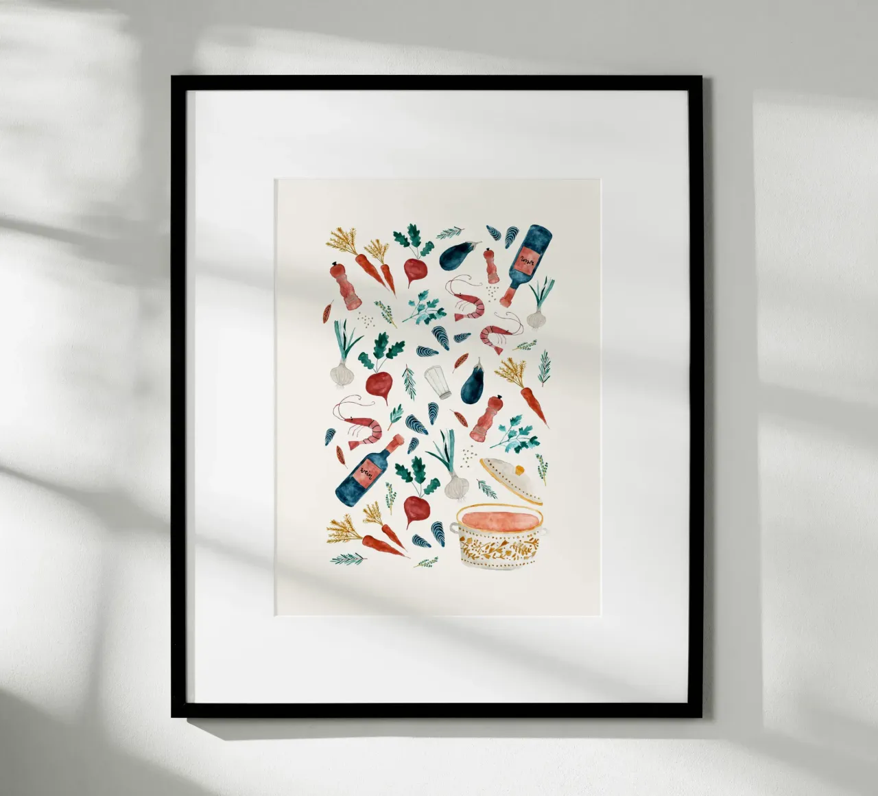 Into the pot poster by herzundpapier