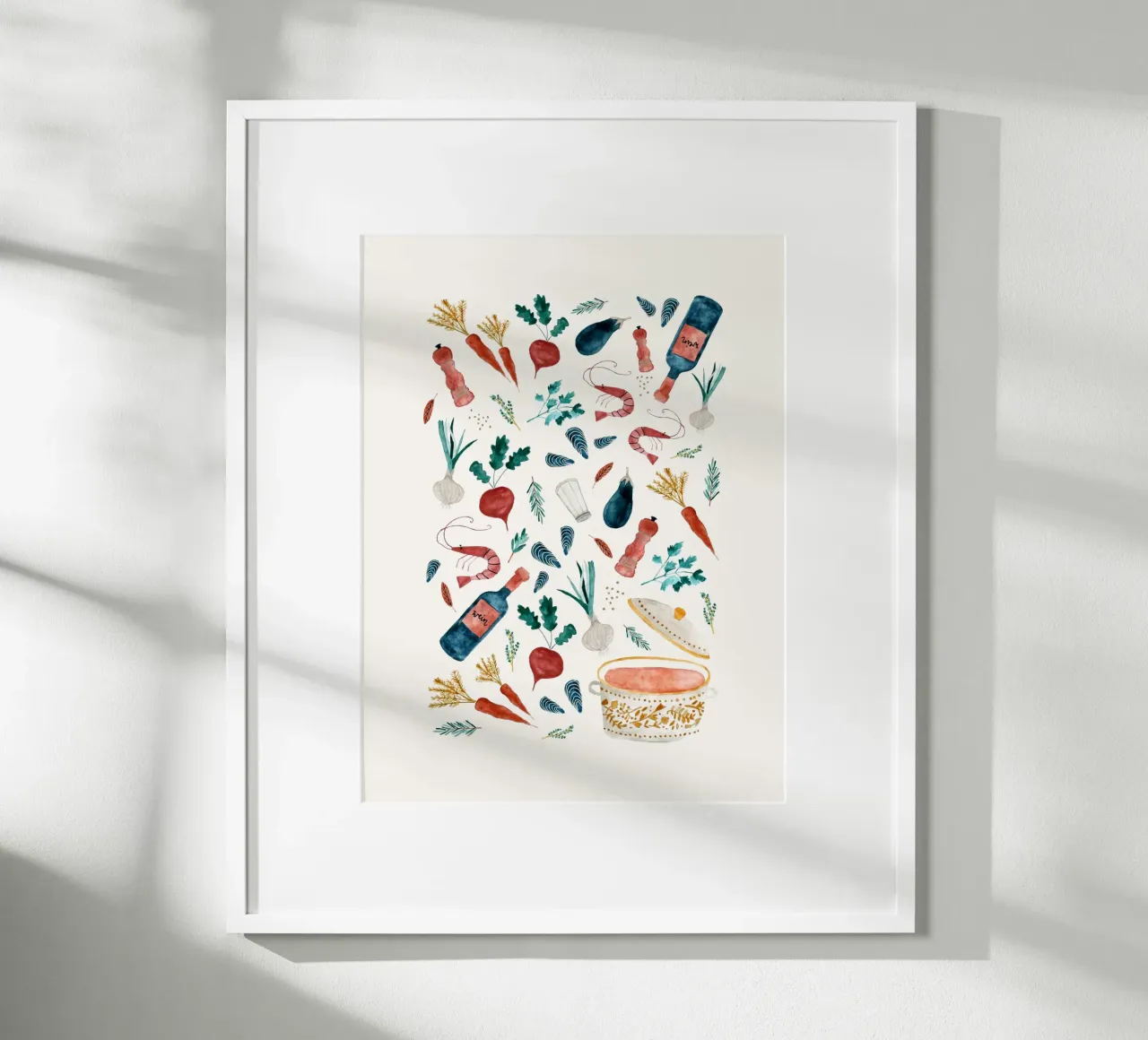 Into the pot poster by herzundpapier