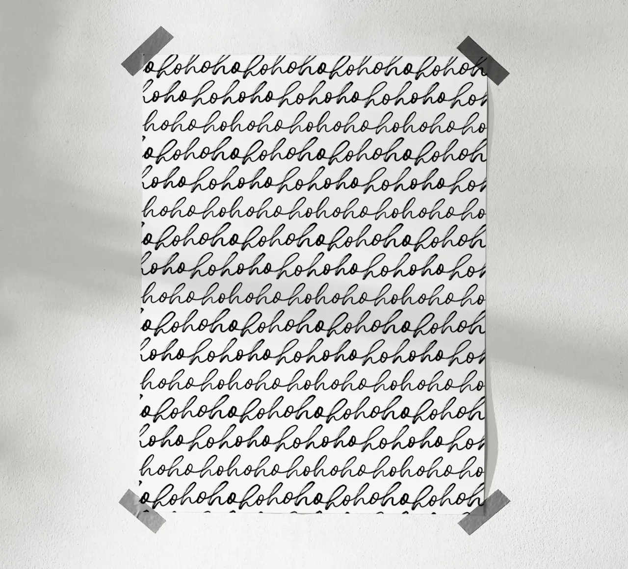 ∞HOHOHO∞ carta hahnemühle da DigiWunderwerk