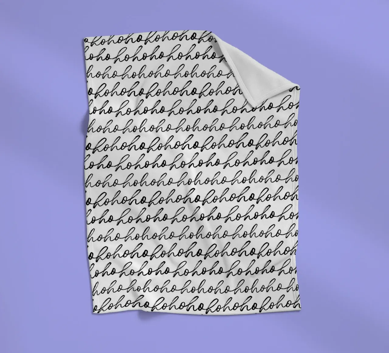 ∞HOHOHO∞ coperta in pile da DigiWunderwerk