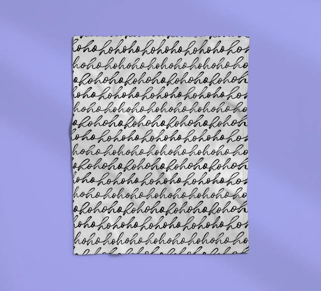 ∞HOHOHO∞ coperta in pile da DigiWunderwerk