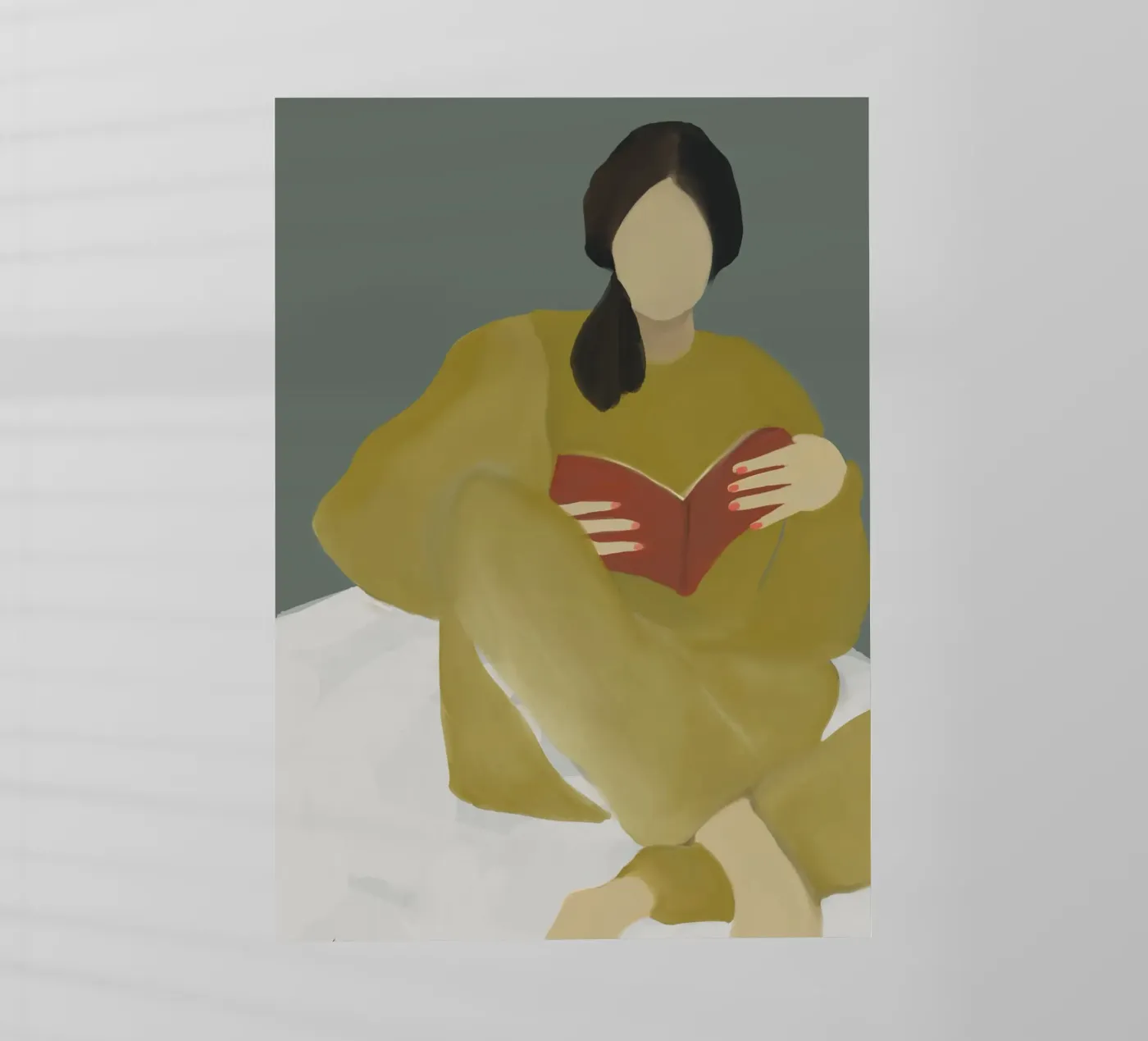 couch reading pellicola backlit da XOXO Arte