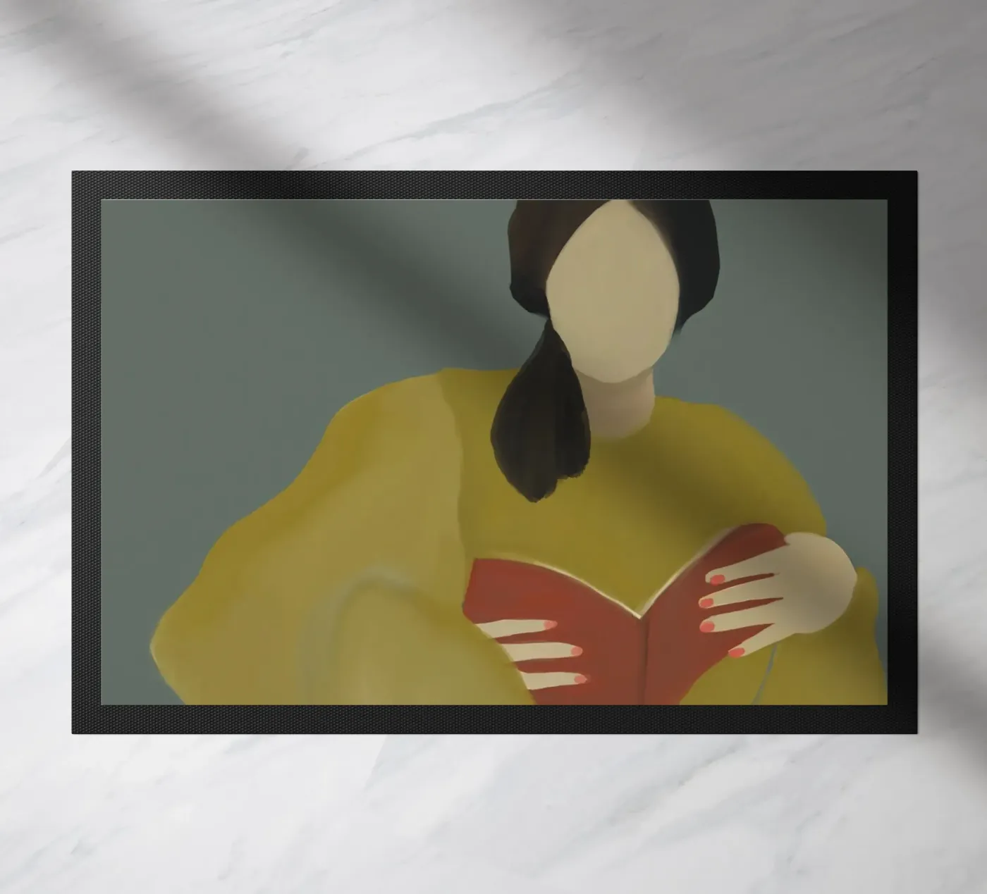 couch reading deurmat van XOXO Arte