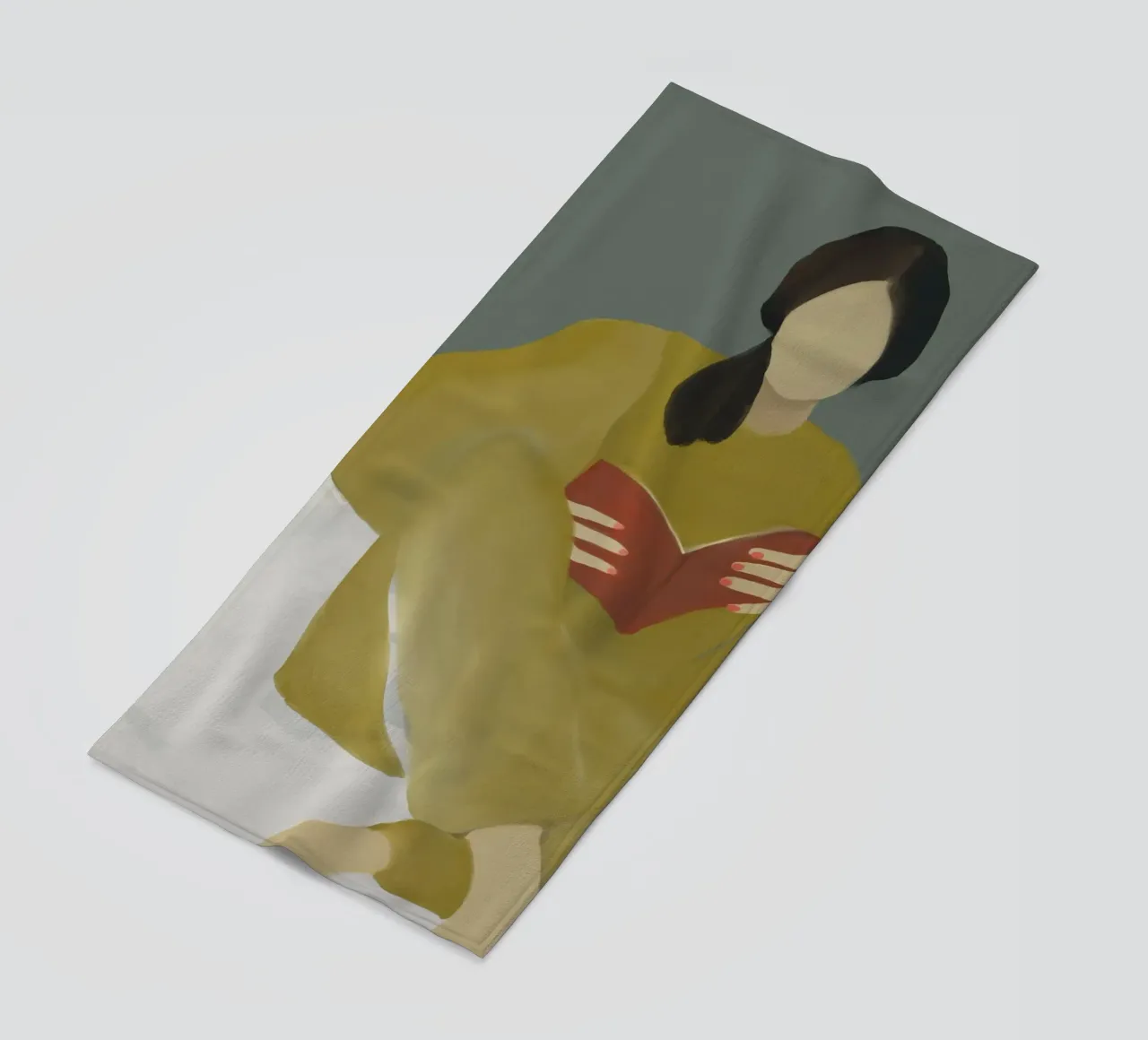 couch reading telo mare da XOXO Arte