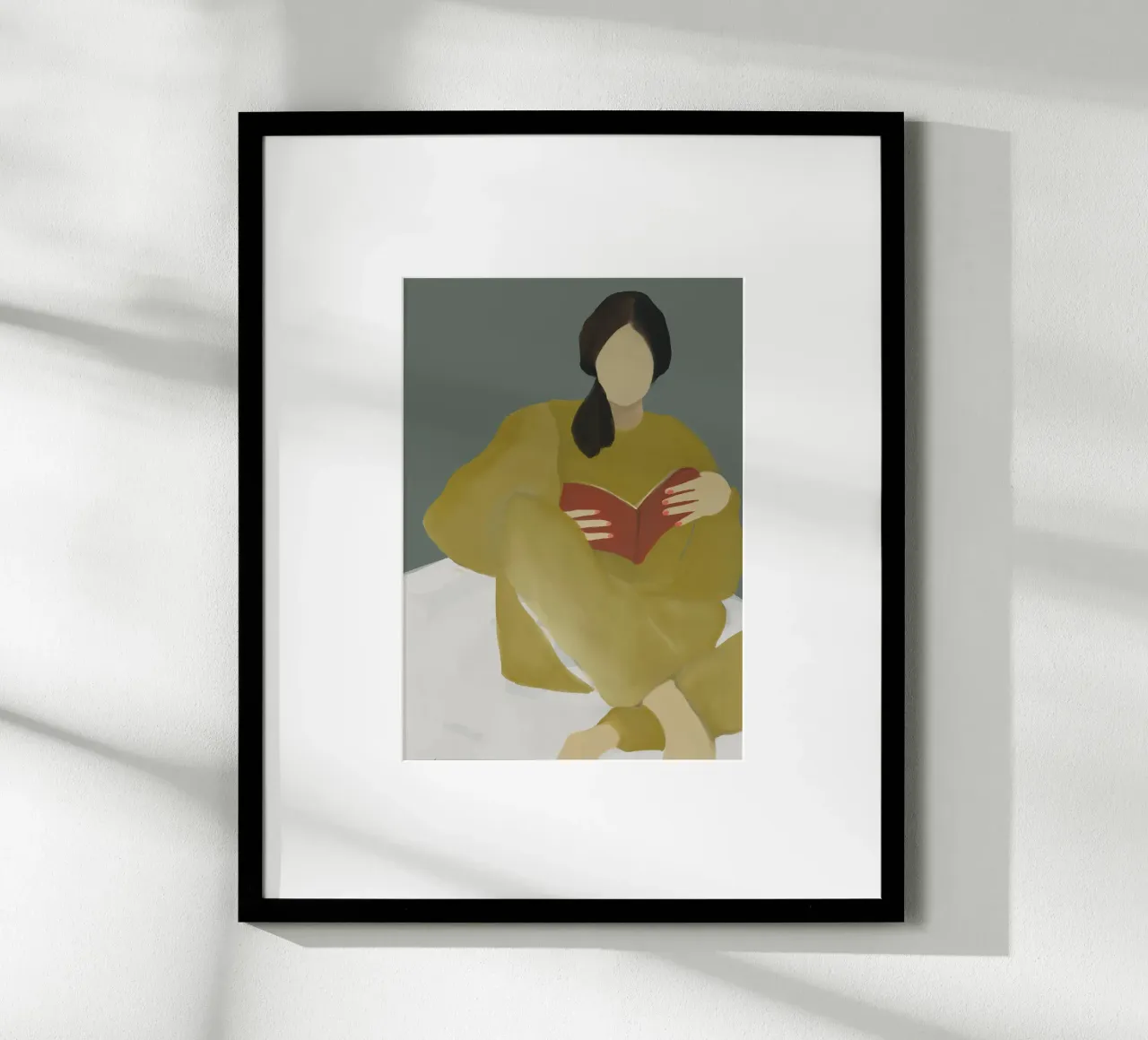 couch reading Hahnemühle von XOXO Arte