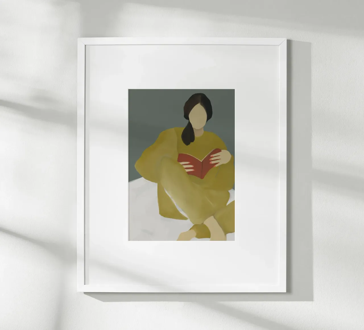 couch reading Hahnemühle von XOXO Arte