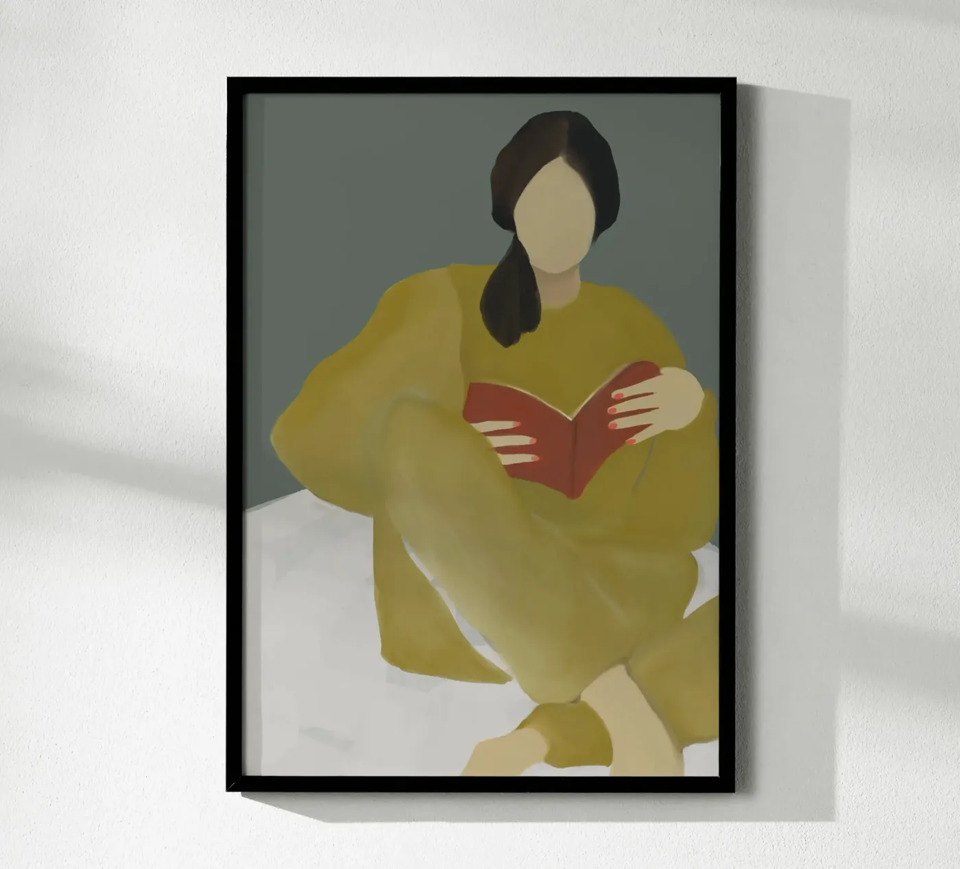 couch reading poster da XOXO Arte