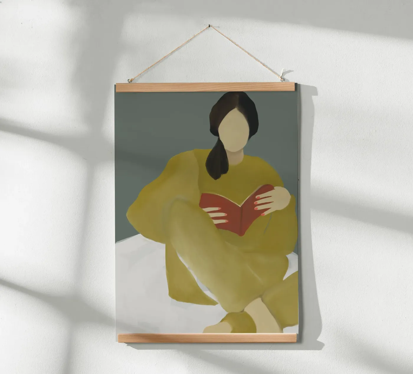 couch reading poster da XOXO Arte