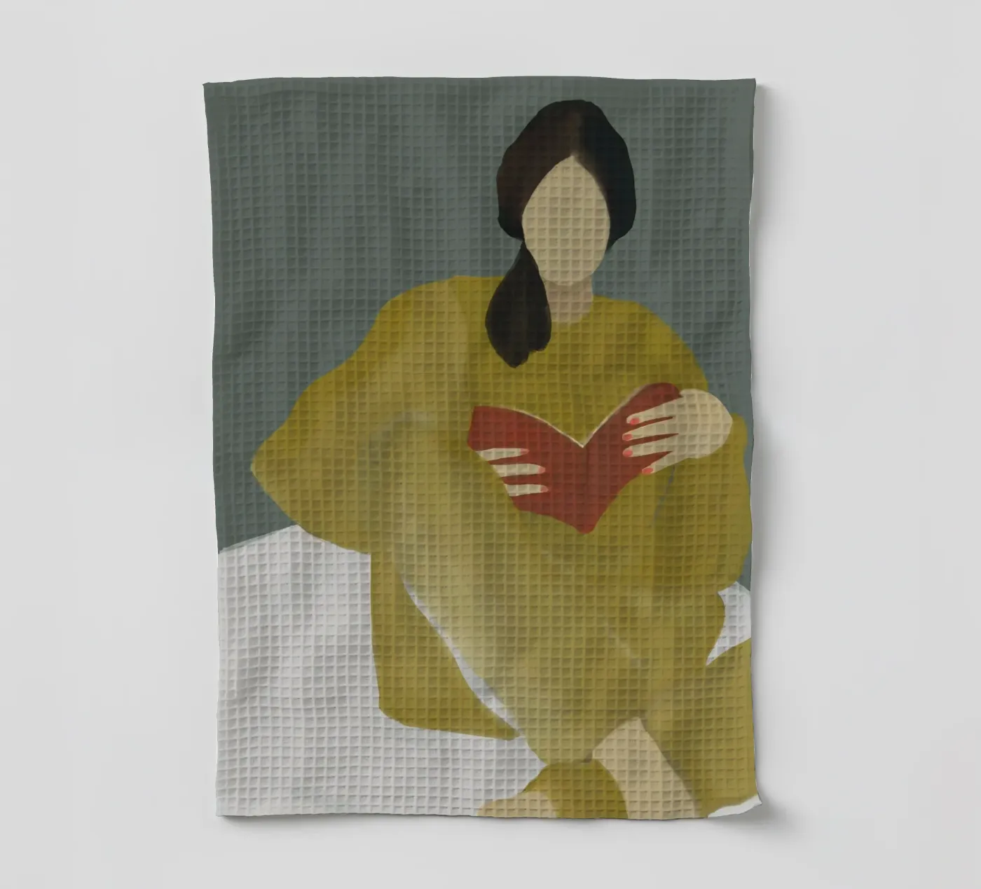 couch reading torchon de XOXO Arte