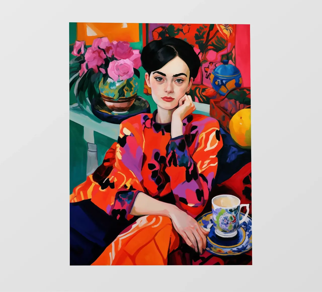 Un tè con Matisse | Modernismo classico telo in pvc da Autofocus