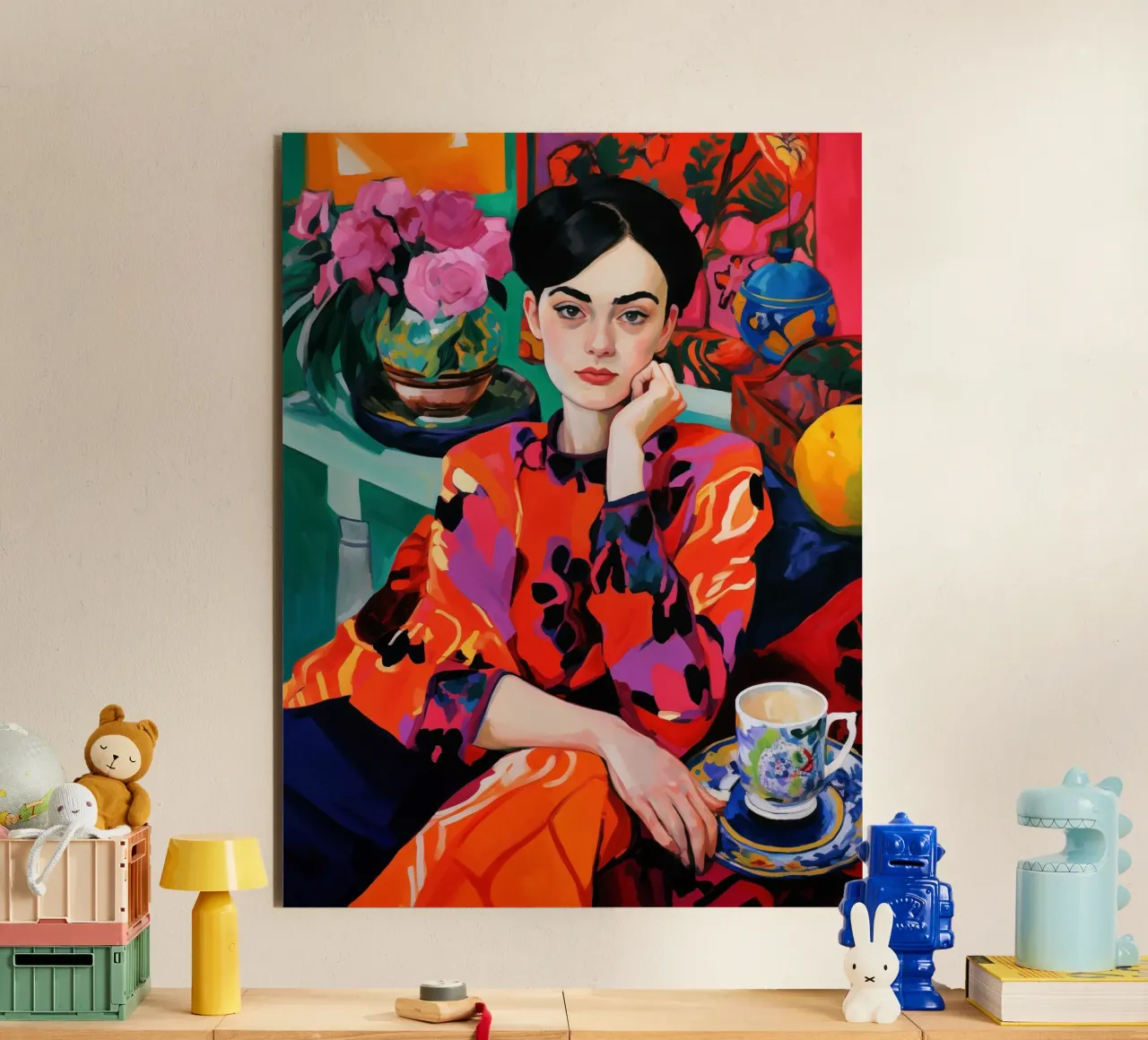 Un tè con Matisse | Modernismo classico alluminio dibond da Autofocus