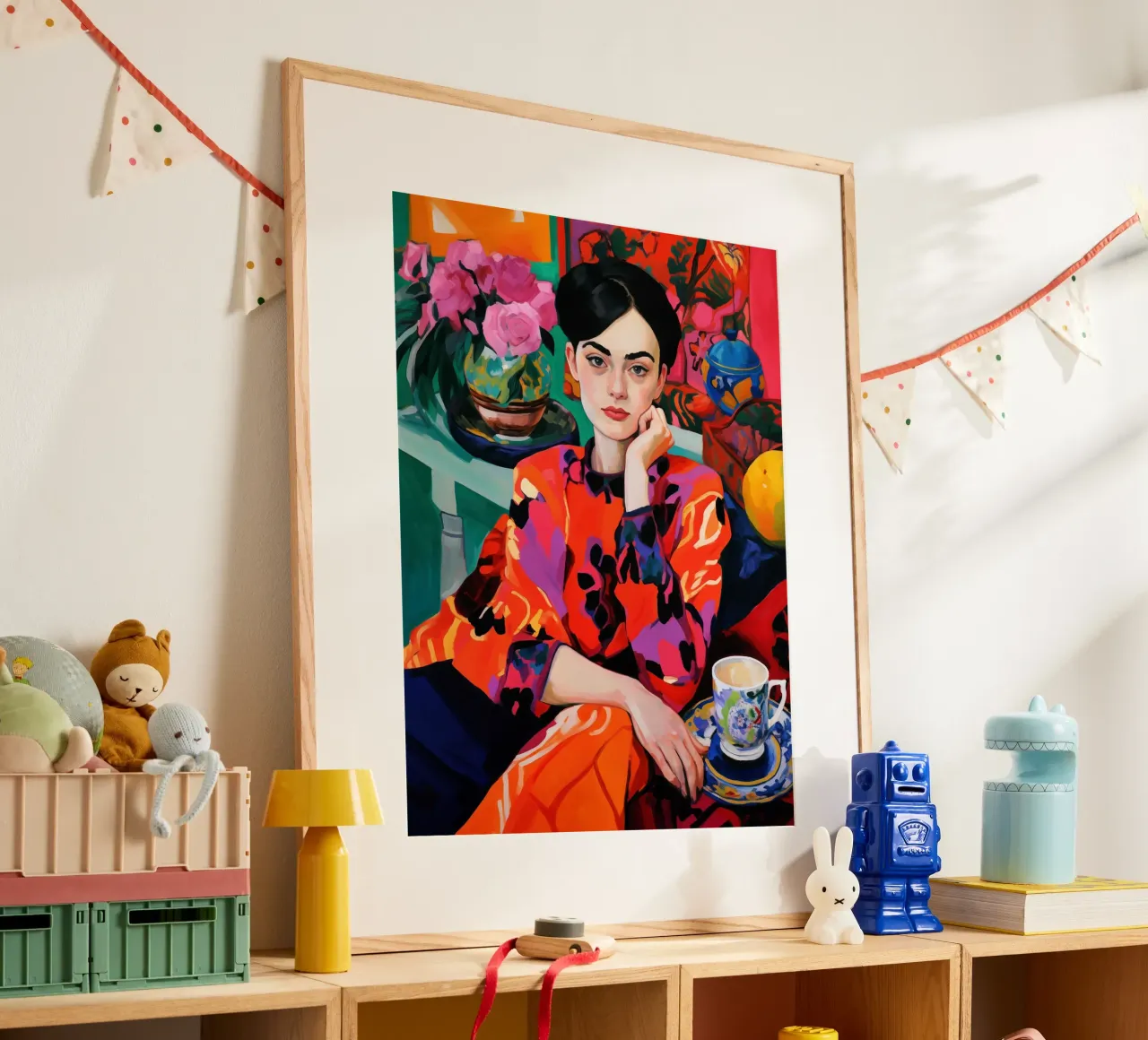 Un tè con Matisse | Modernismo classico poster da Autofocus