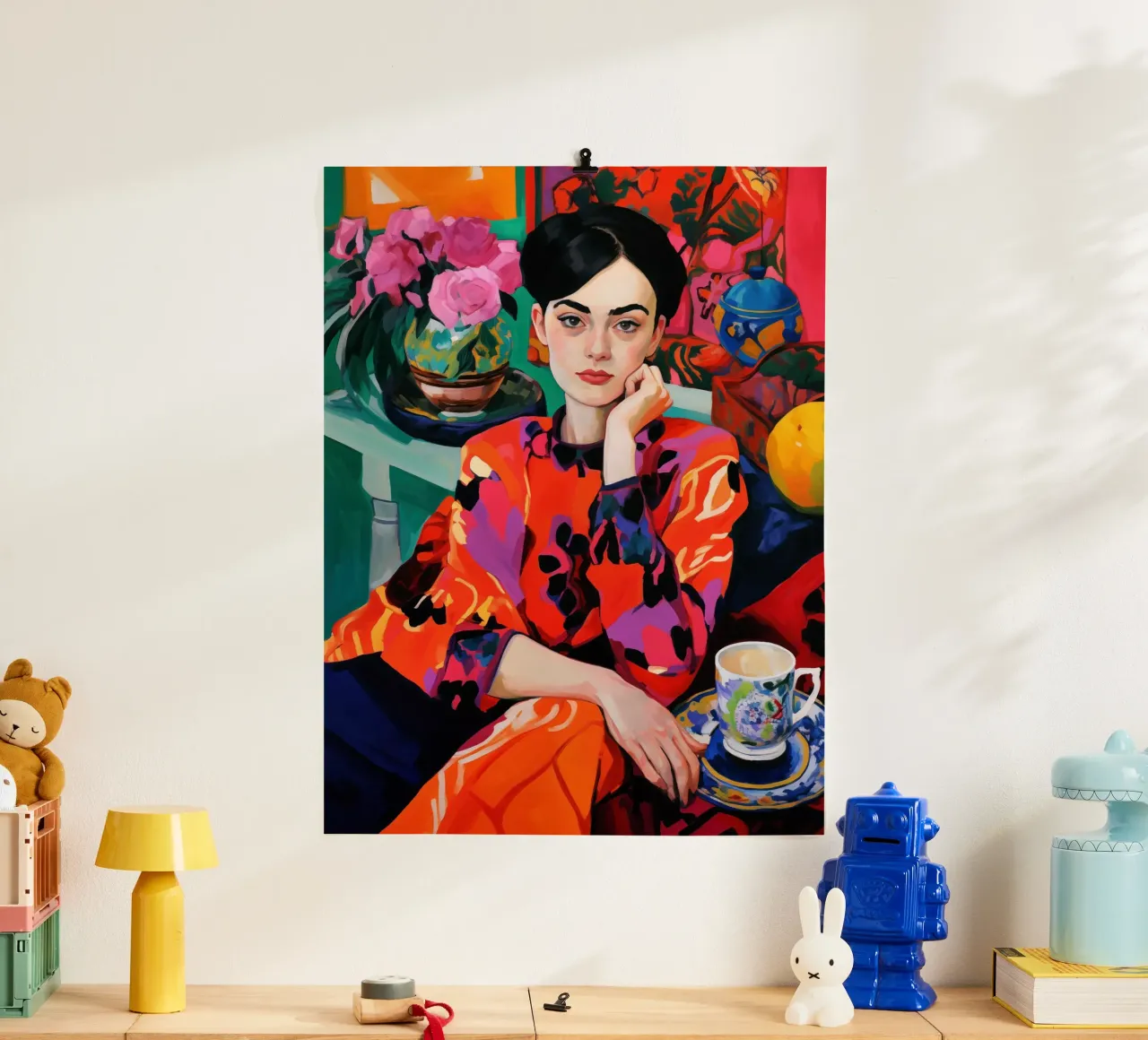 Un tè con Matisse | Modernismo classico poster da Autofocus