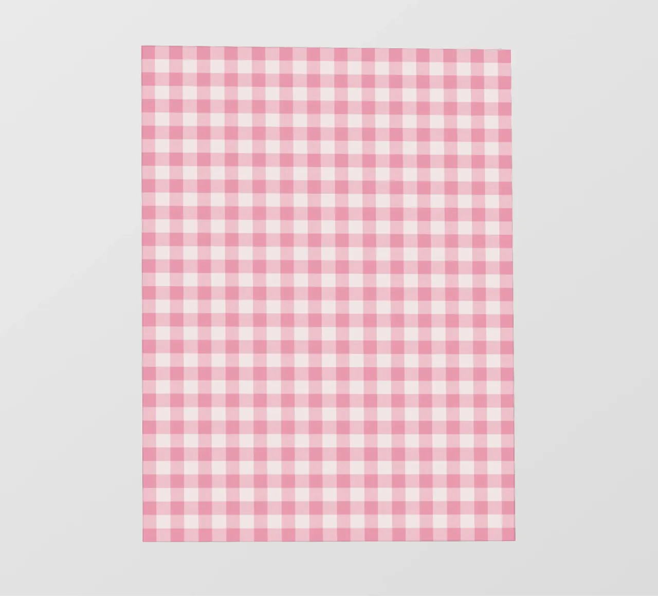 Pink Gingham Pattern pellicola backlit da Altruist Studio