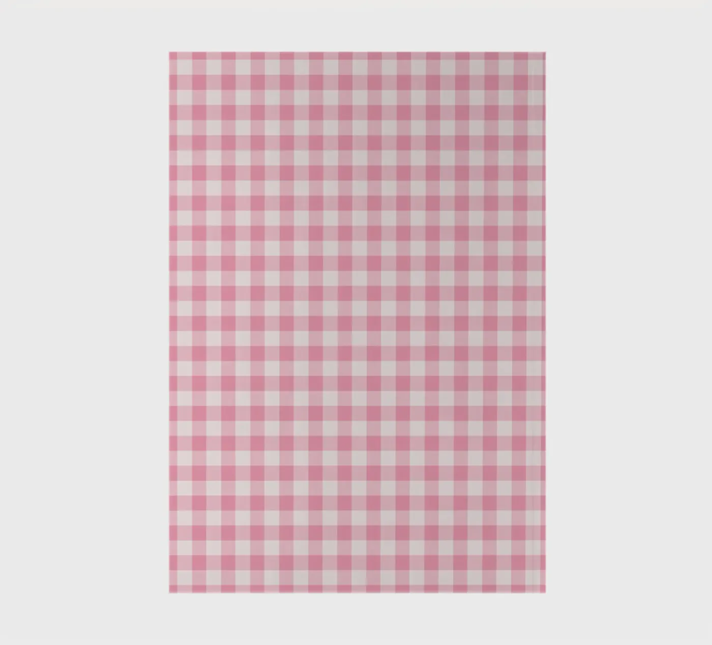 Pink Gingham Pattern notebook by Altruist Studio