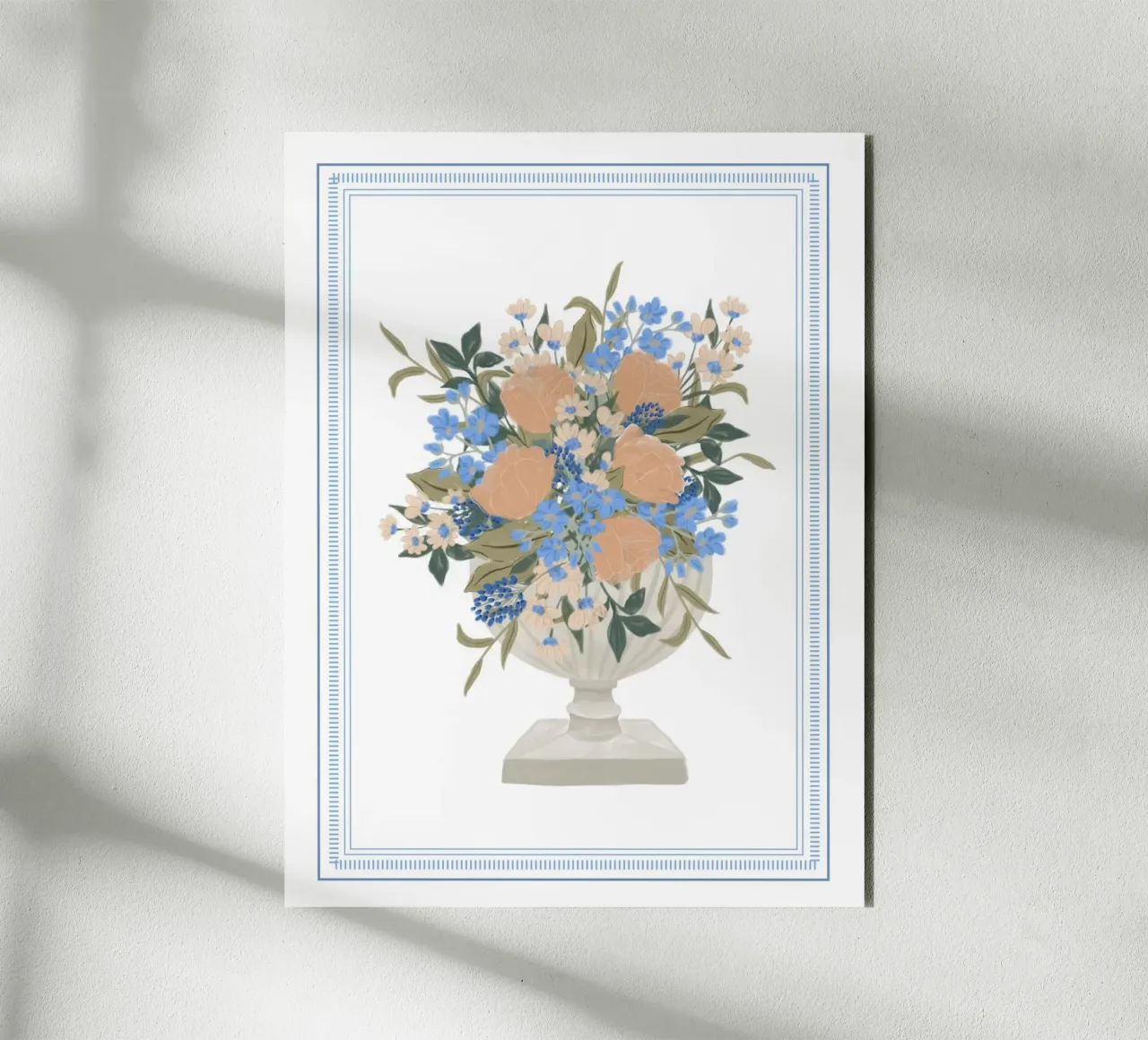 Bouquet in vaso a calice pannello forex da herzundpapier