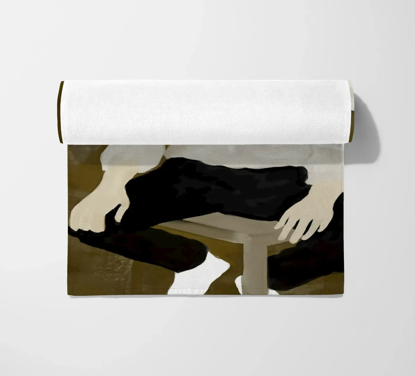 Typ beach towel by XOXO Arte
