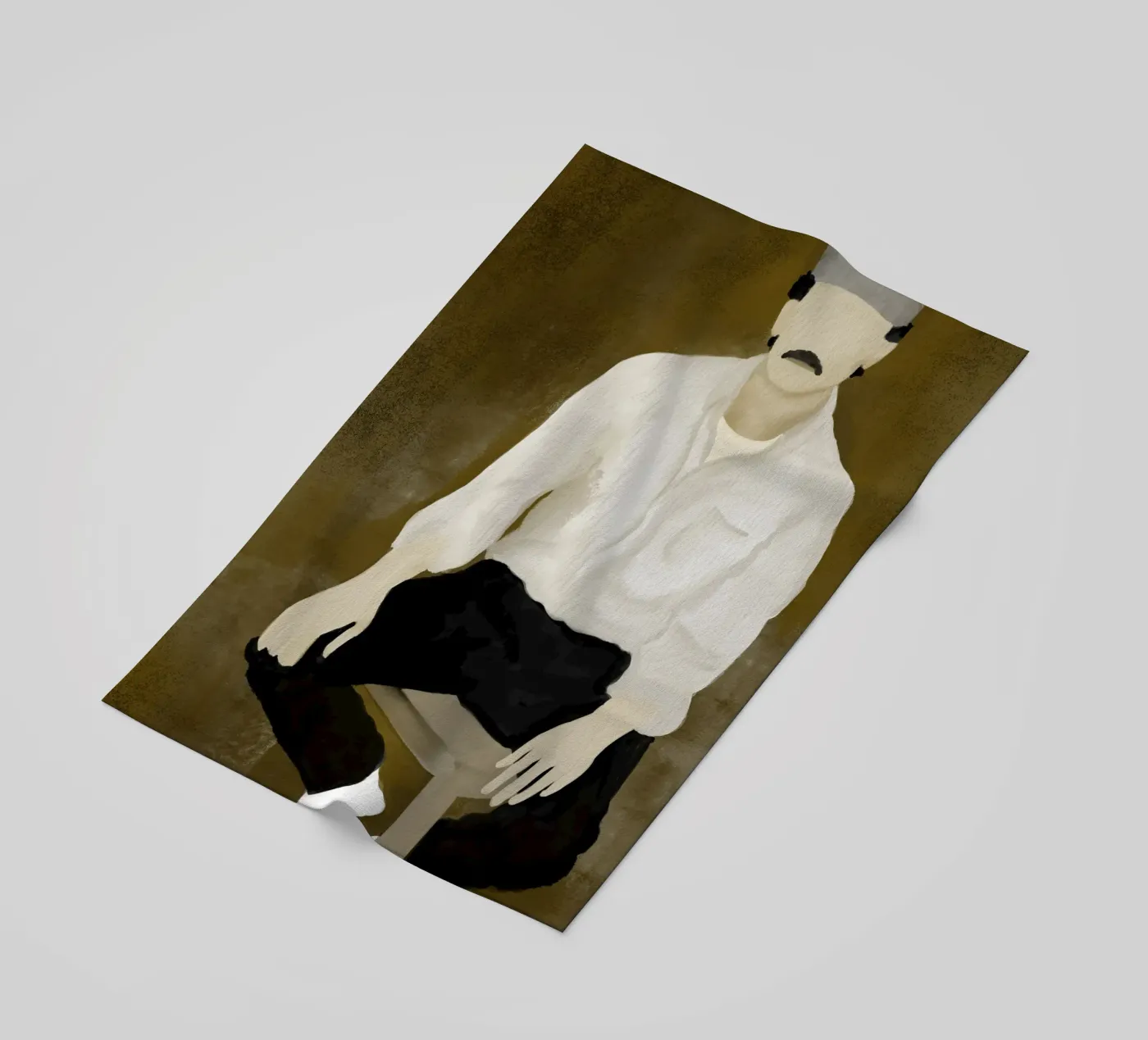 Typ beach towel by XOXO Arte