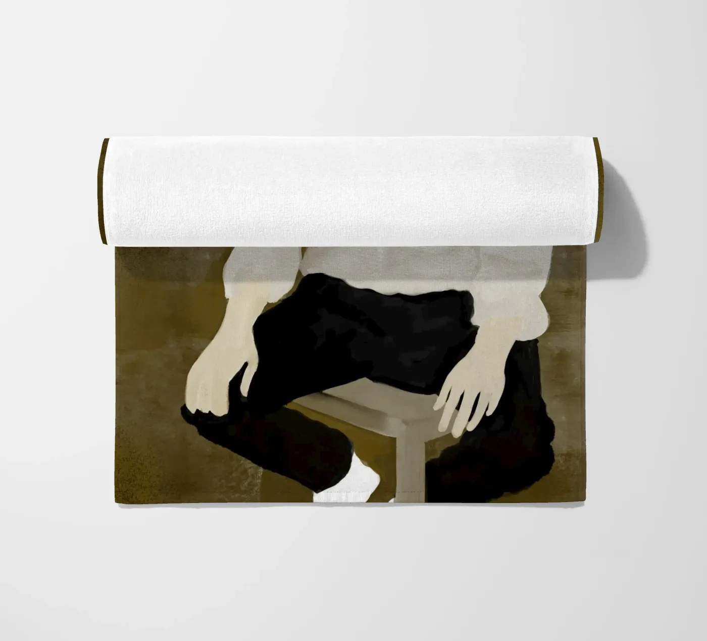 Typ beach towel by XOXO Arte