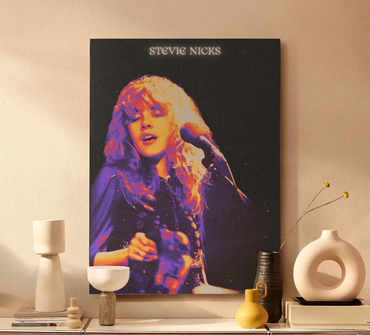 Stevie Nicks alluminio dibond da Limitless Prints