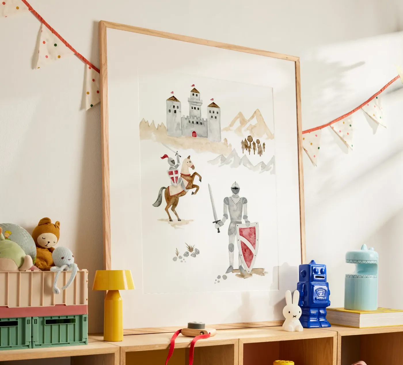 Knight poster da herzundpapier