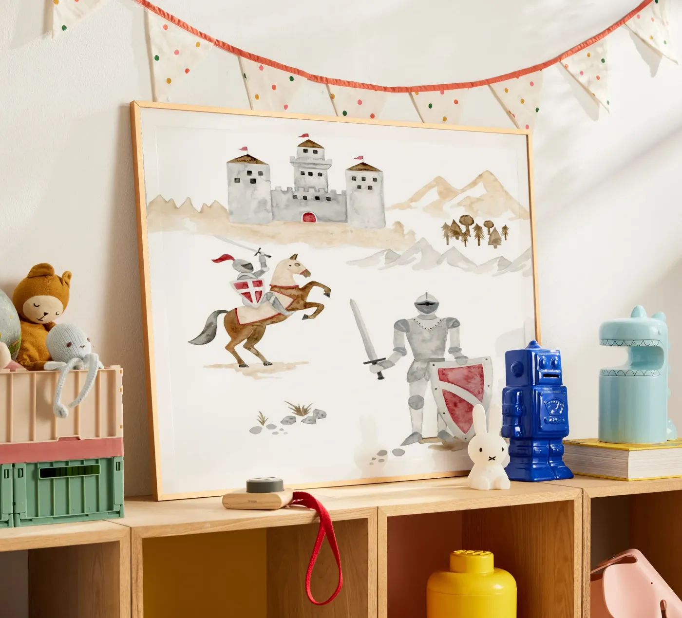 Knight poster da herzundpapier