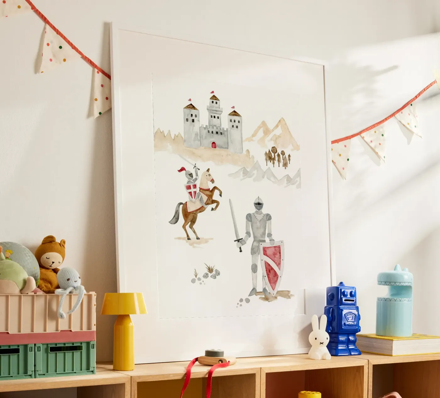 Knight poster da herzundpapier