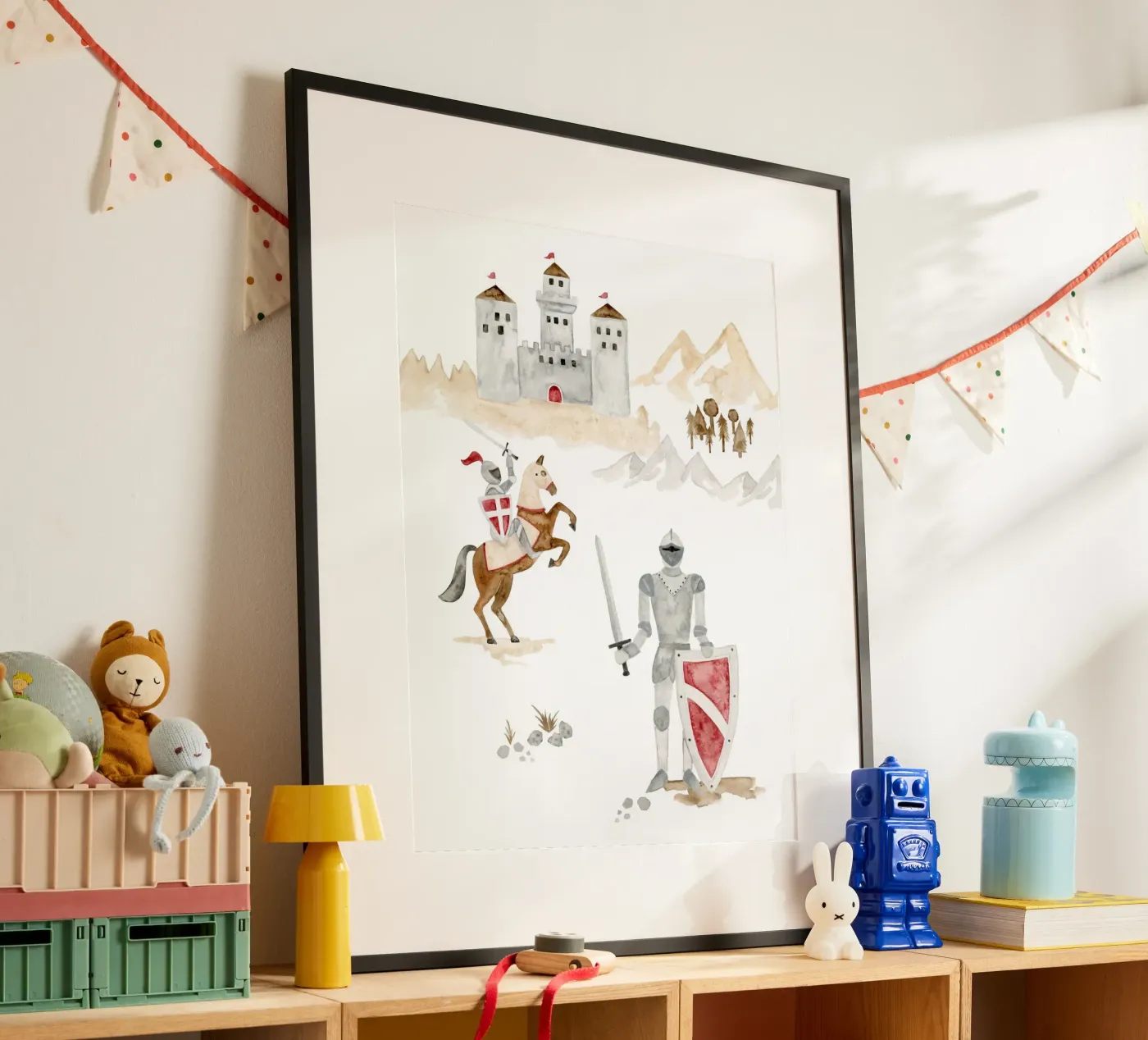 Knight poster da herzundpapier