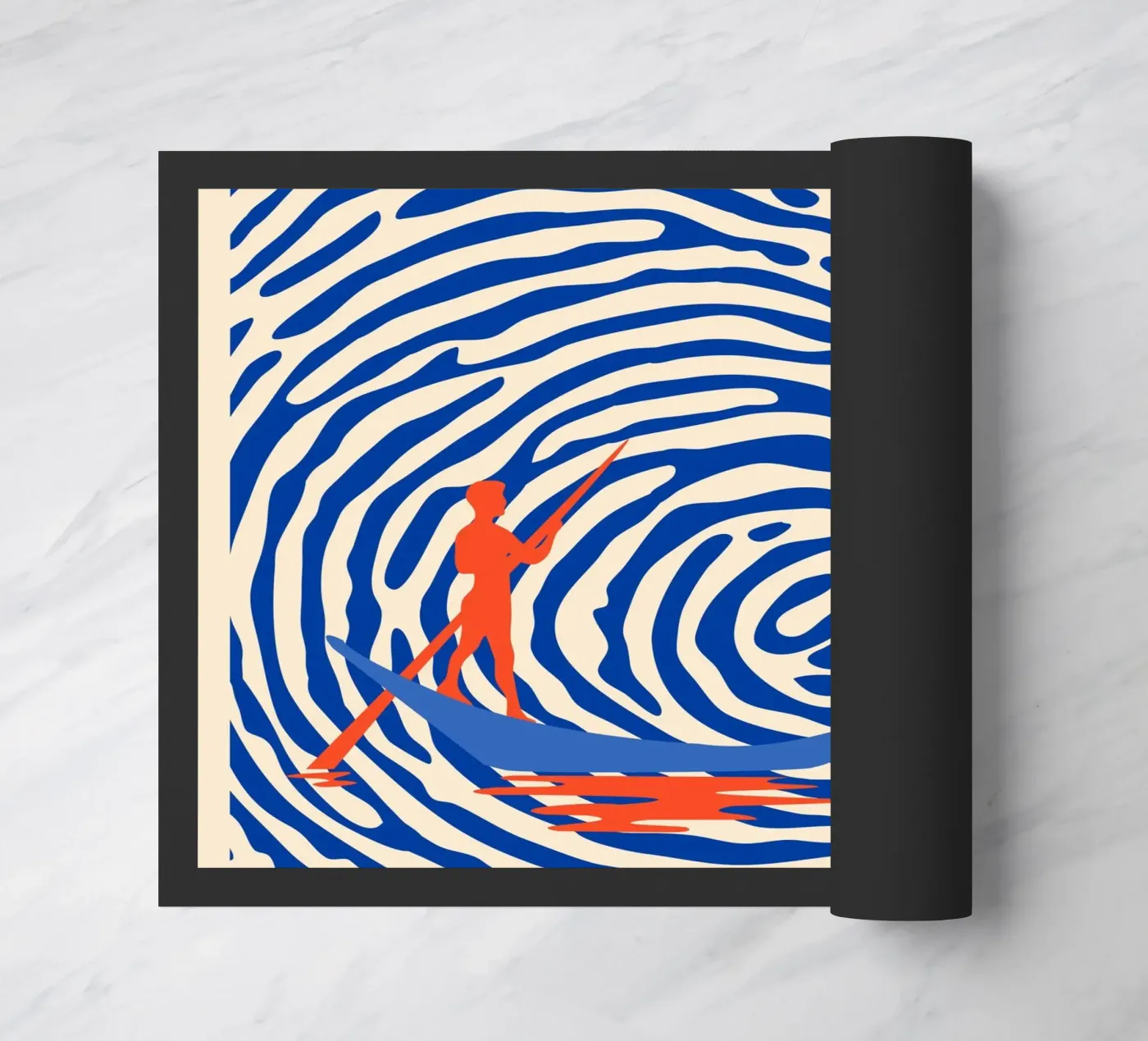 Maelstrom doormat by 83oranges.com