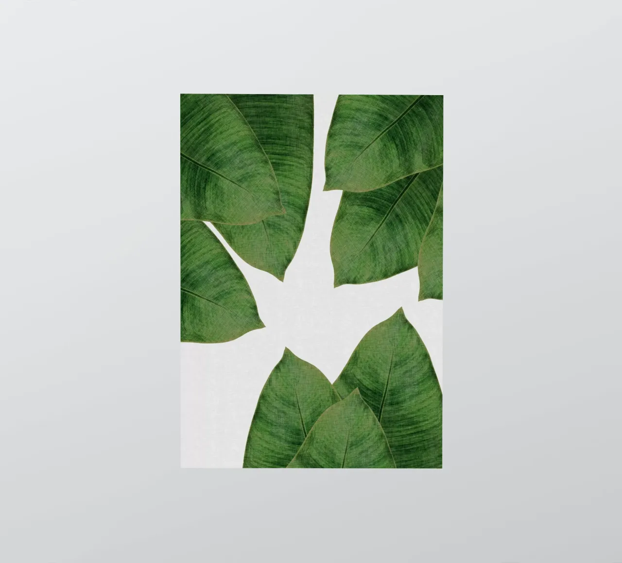 Banana Leaf I pegatina de Orara Studio