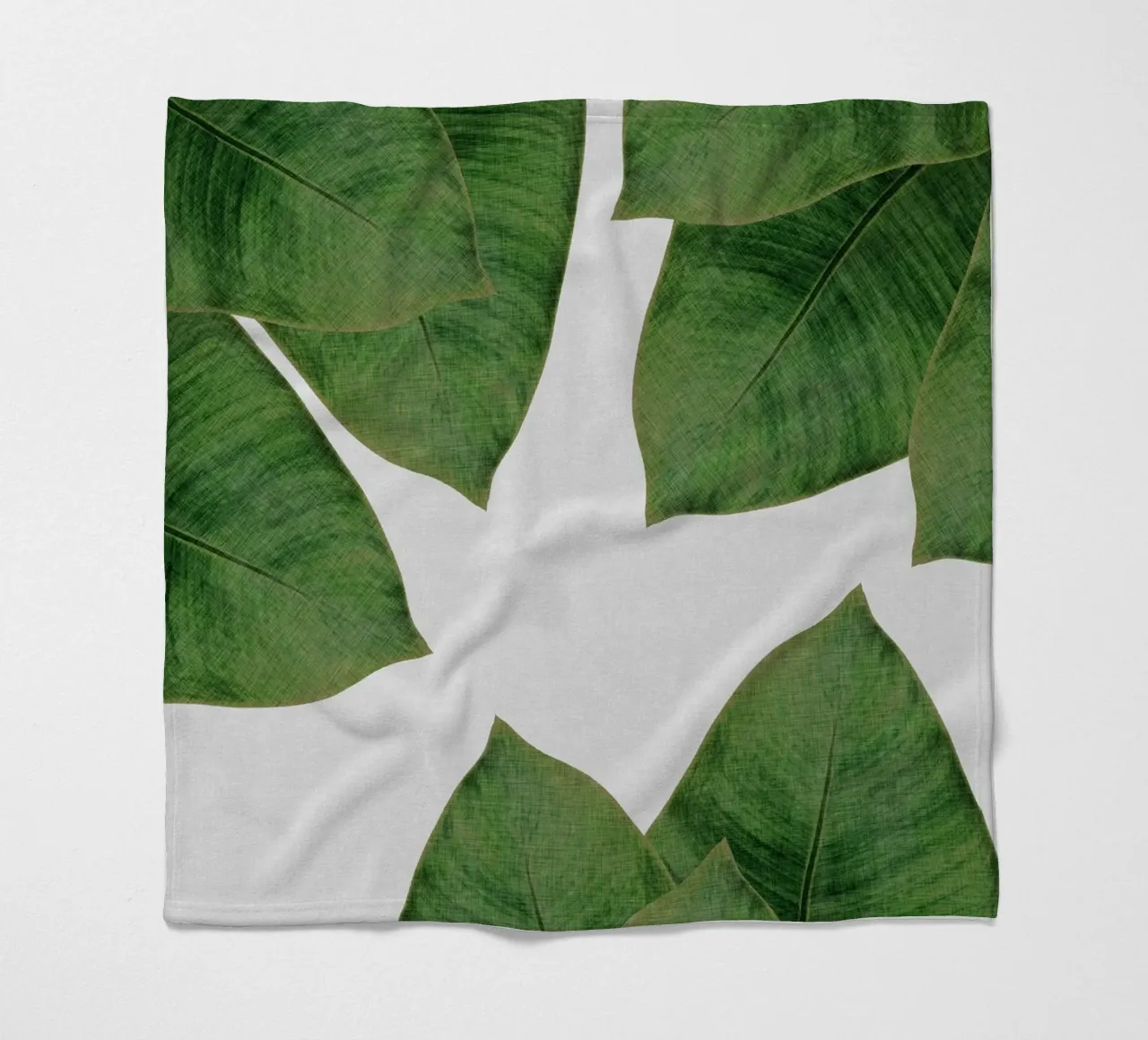 Banana Leaf I fleecedeken van Orara Studio
