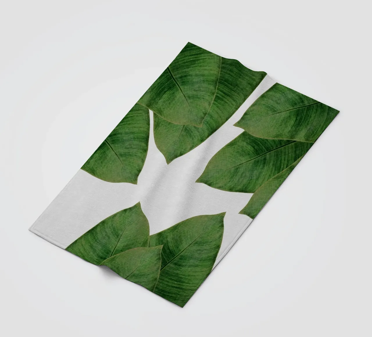 Banana Leaf I fleecedeken van Orara Studio