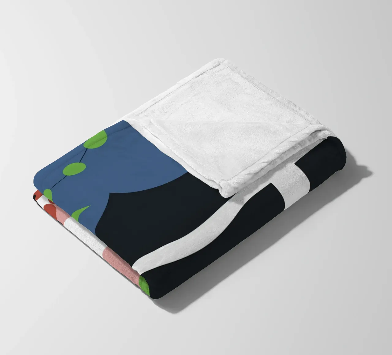 Kerstdiner fleecedeken van LOOK DIFFERENT