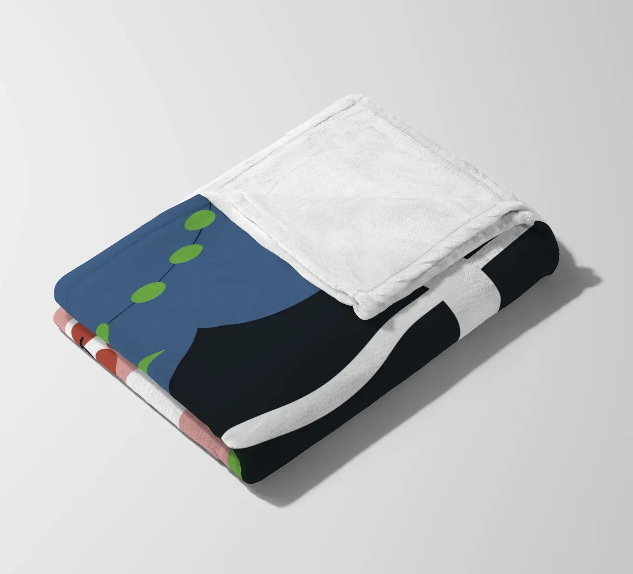 Kerstdiner fleecedeken van LOOK DIFFERENT