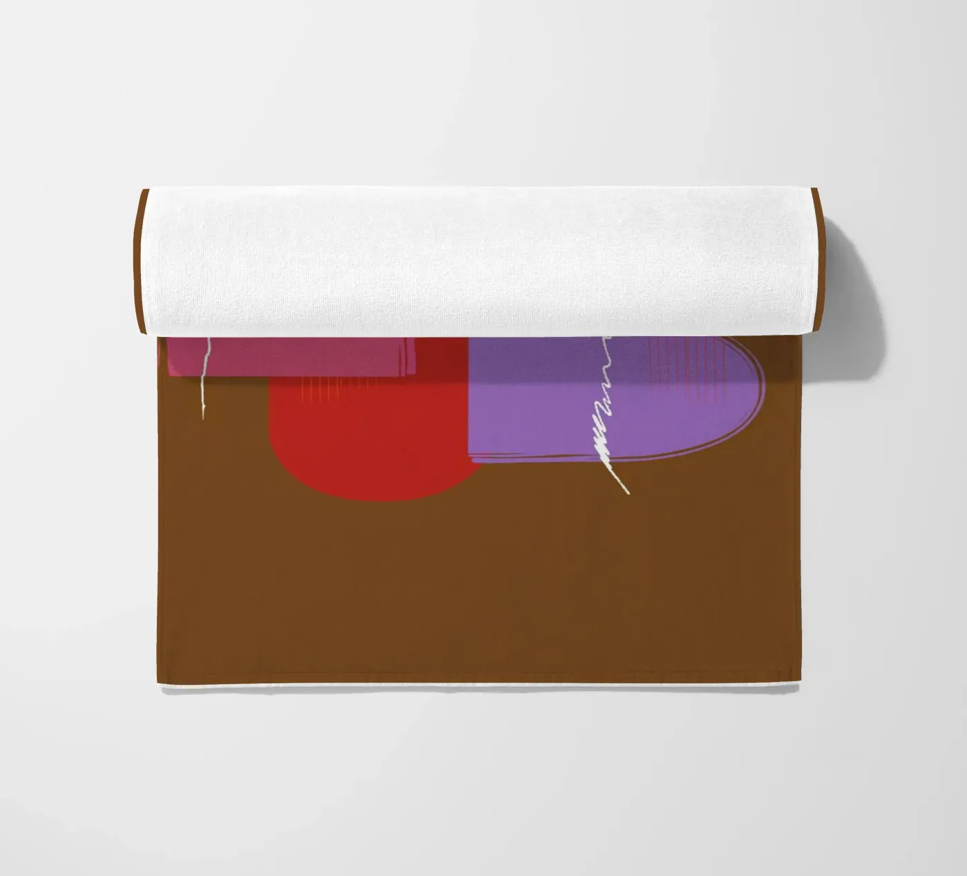geometric Strandtuch von XOXO Arte
