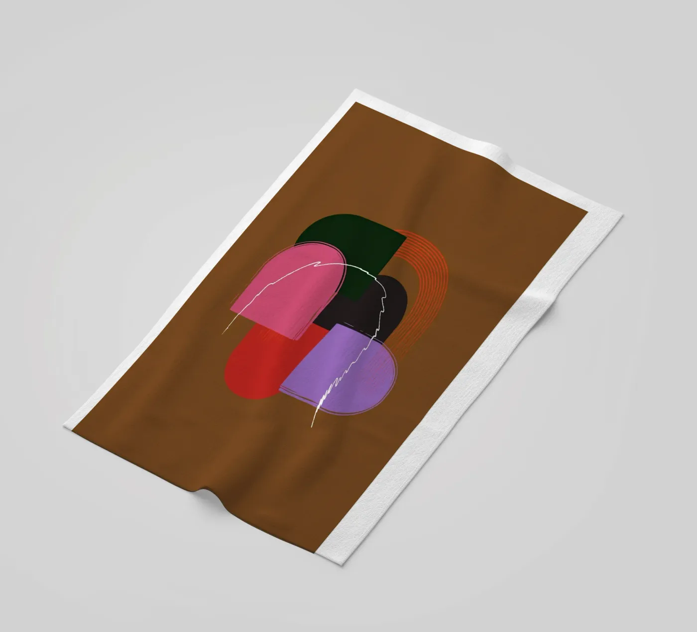 geometric telo mare da XOXO Arte