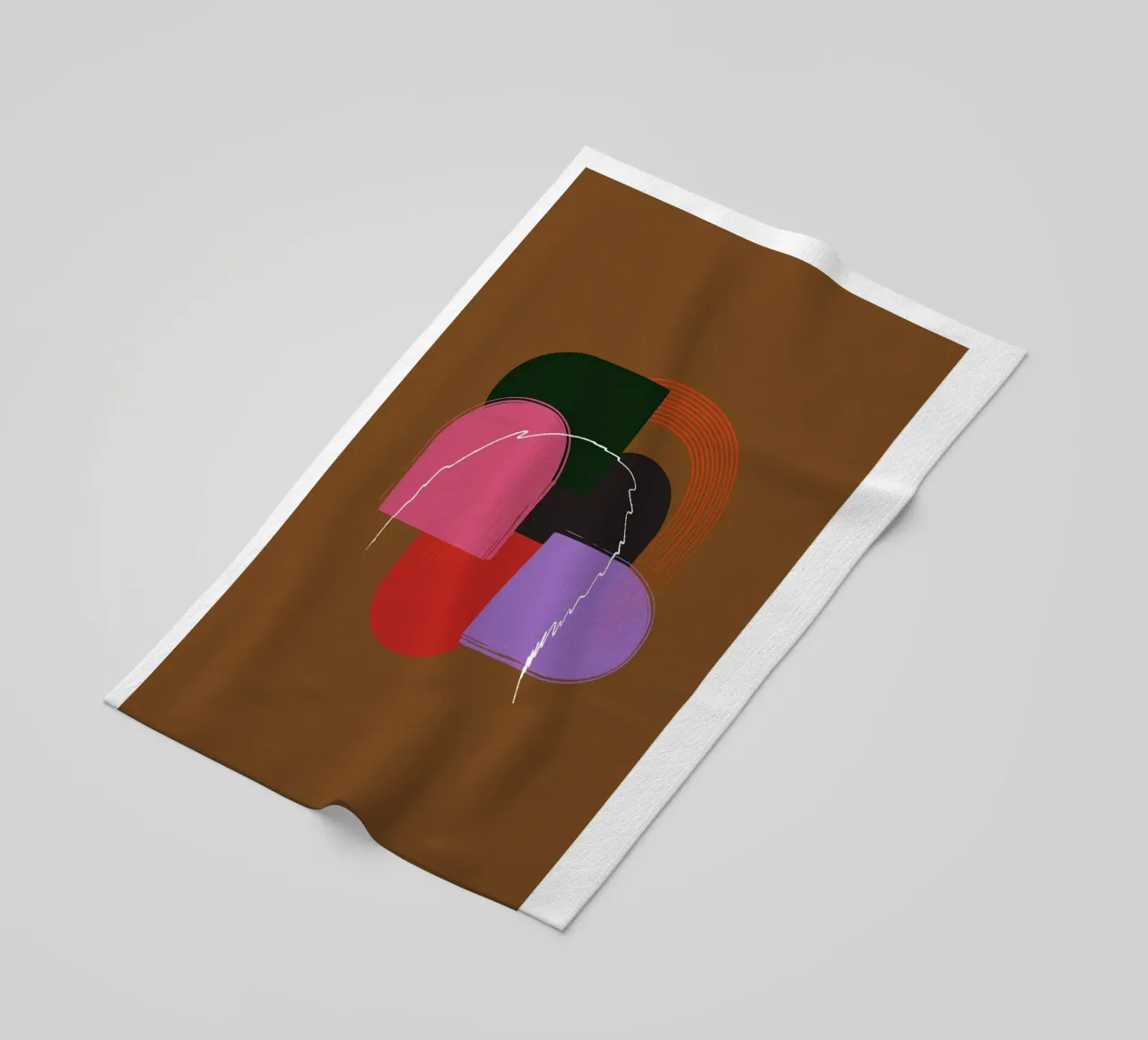 geometric telo mare da XOXO Arte