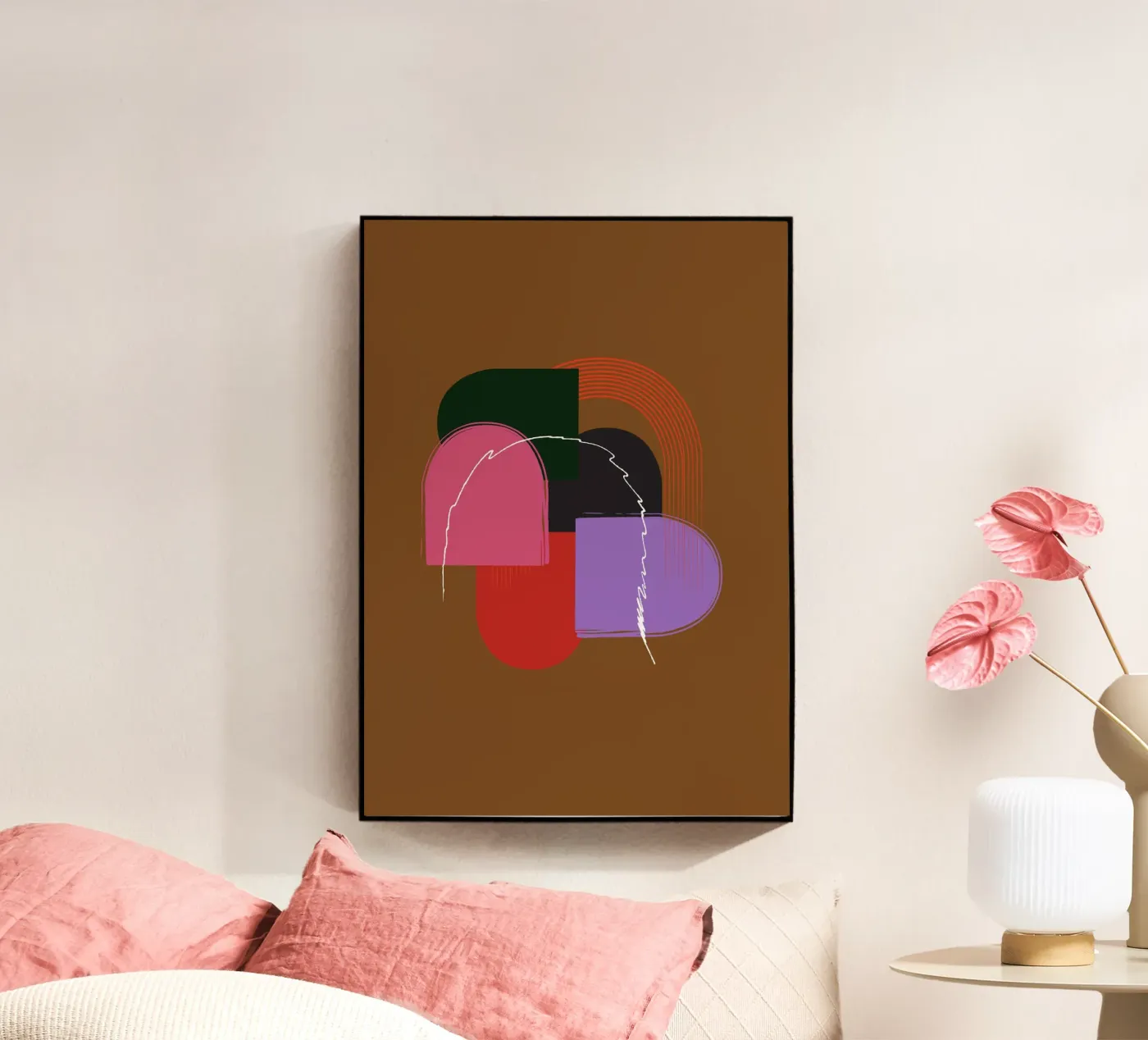 geometric plexiglass da XOXO Arte