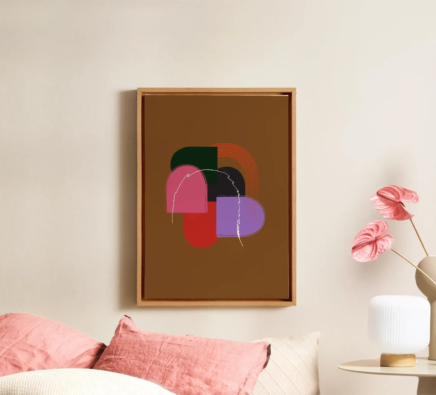 geometric tela da XOXO Arte
