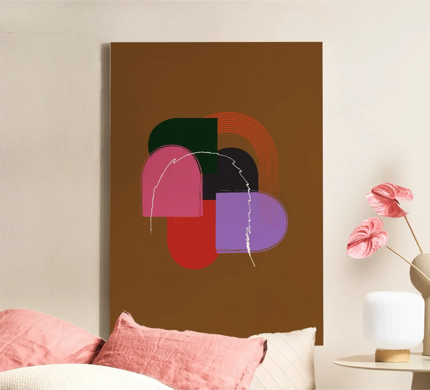 geometric tela da XOXO Arte