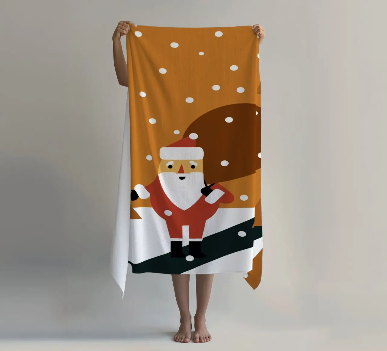 Babbo Natale telo mare da LOOK DIFFERENT