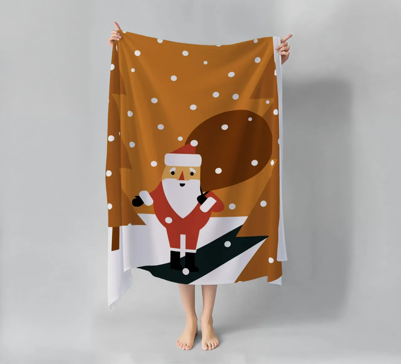 Babbo Natale telo mare da LOOK DIFFERENT