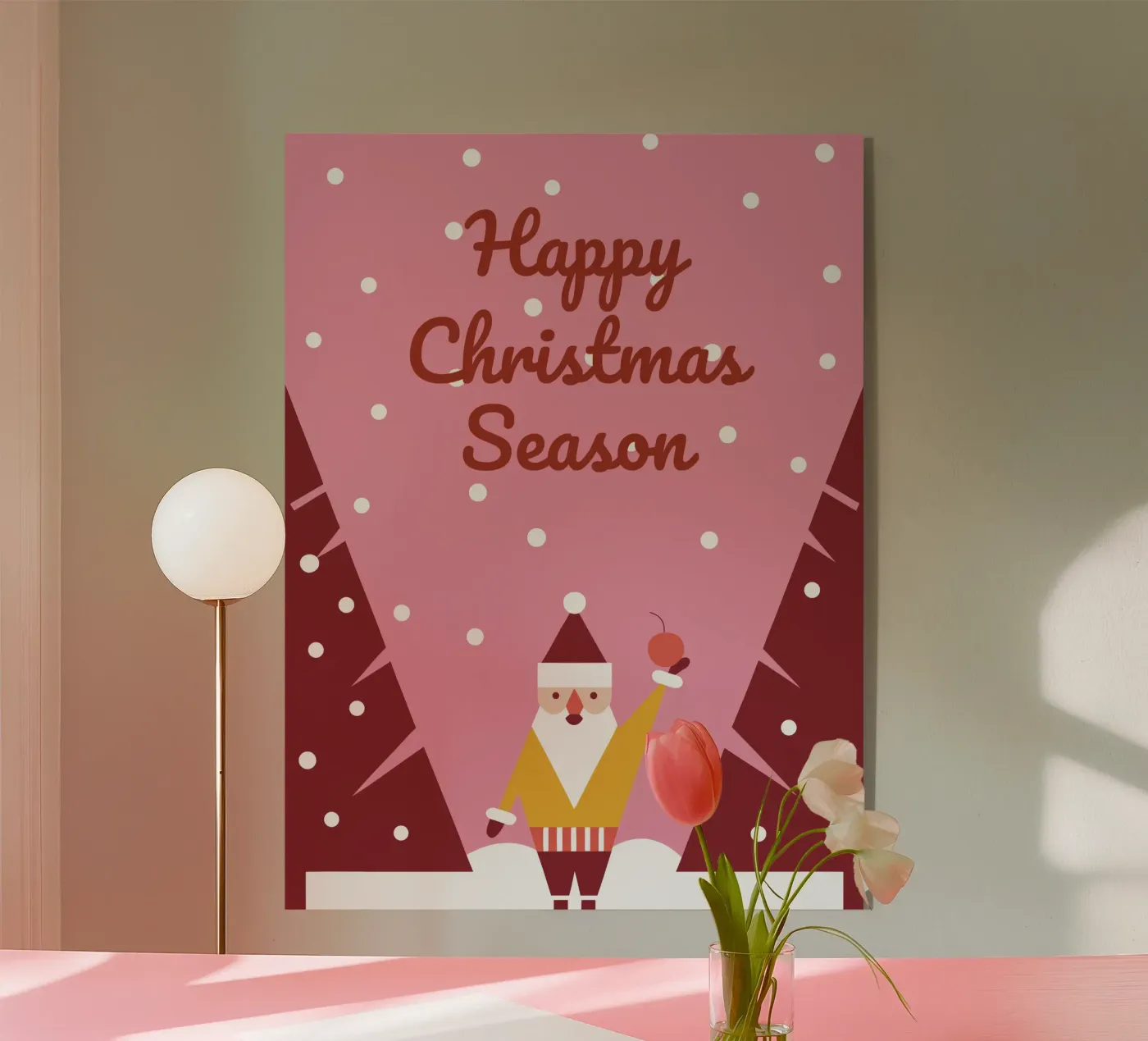 Buon Natale plexiglass da LOOK DIFFERENT