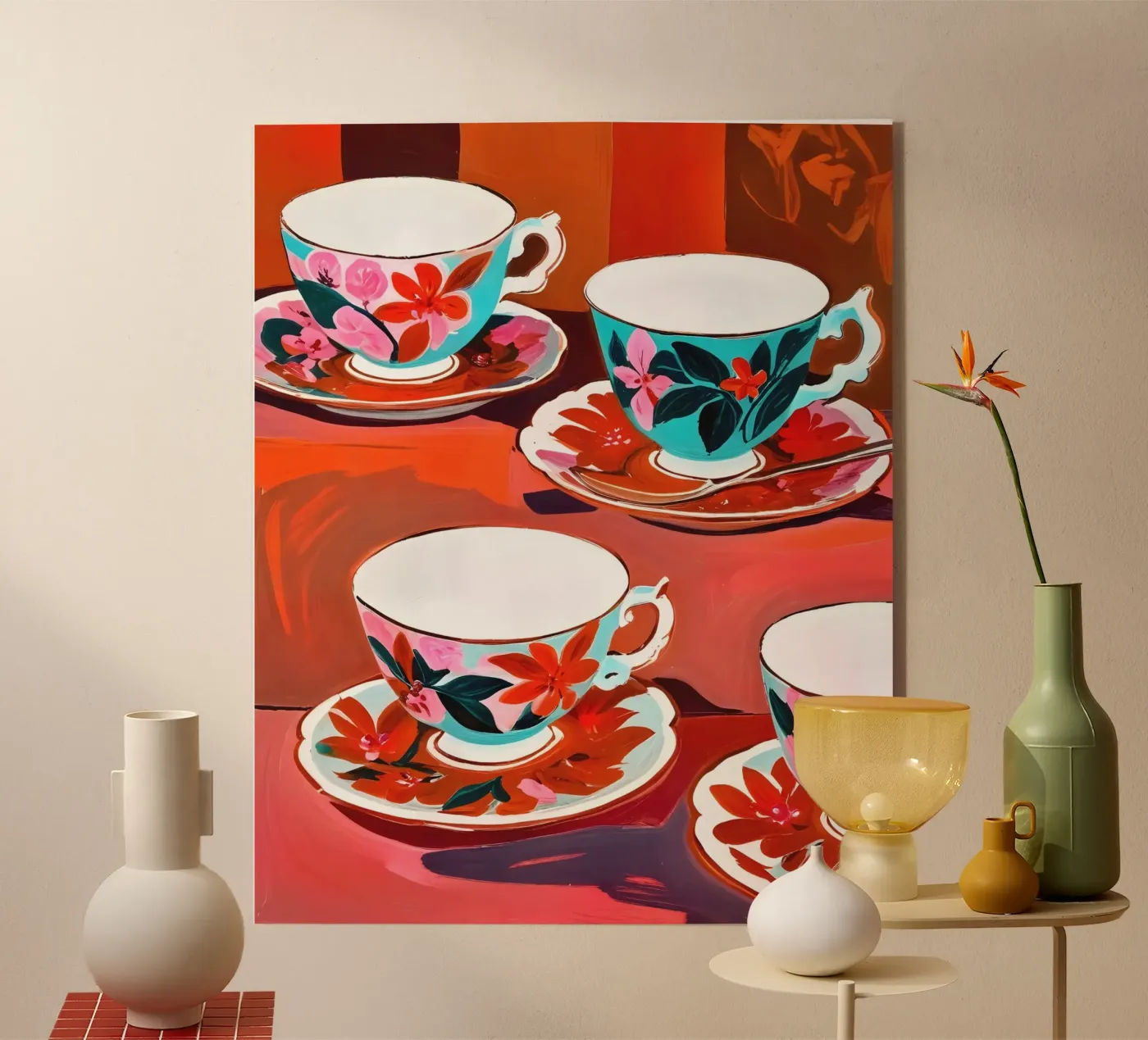 Tea Party plexiglass da 83oranges.com