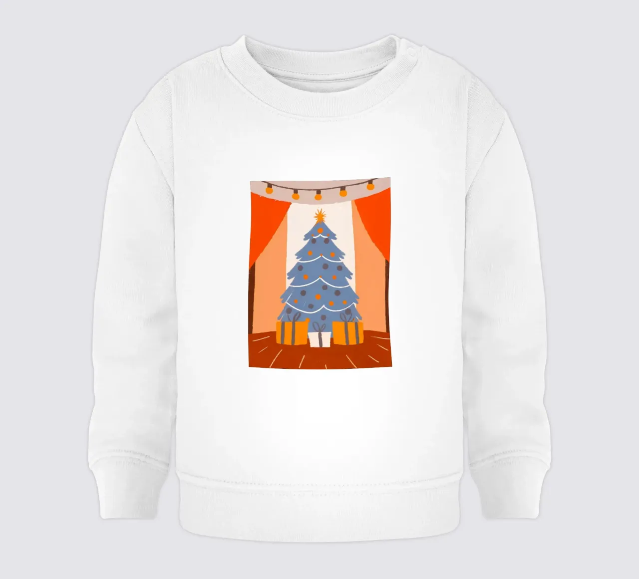 Albero di Natale e regali felpa neonato da PERSONAL TOUCH
