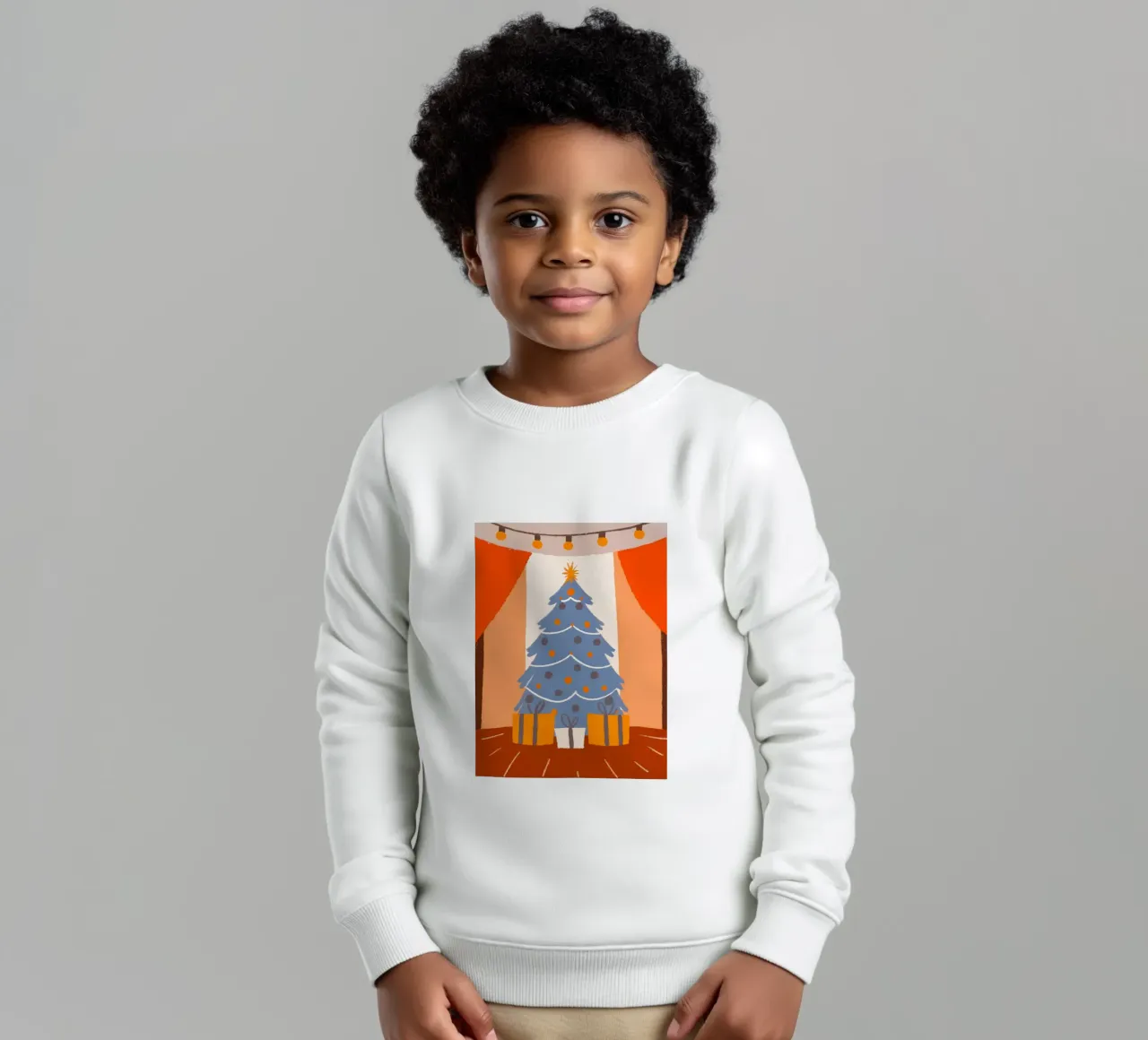 Albero di Natale e regali felpa bambino da PERSONAL TOUCH