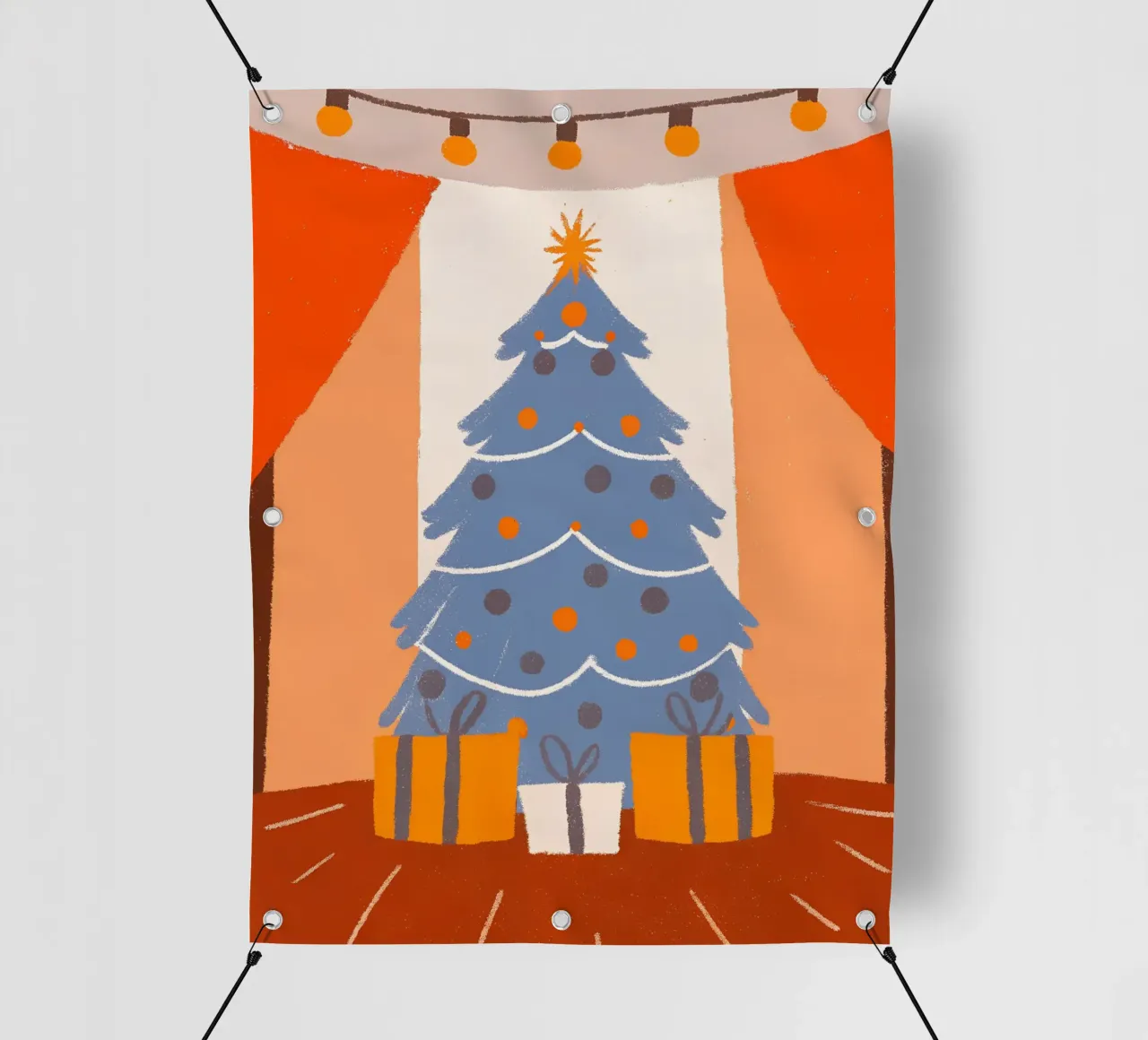 Albero di Natale e regali telo in pvc da PERSONAL TOUCH