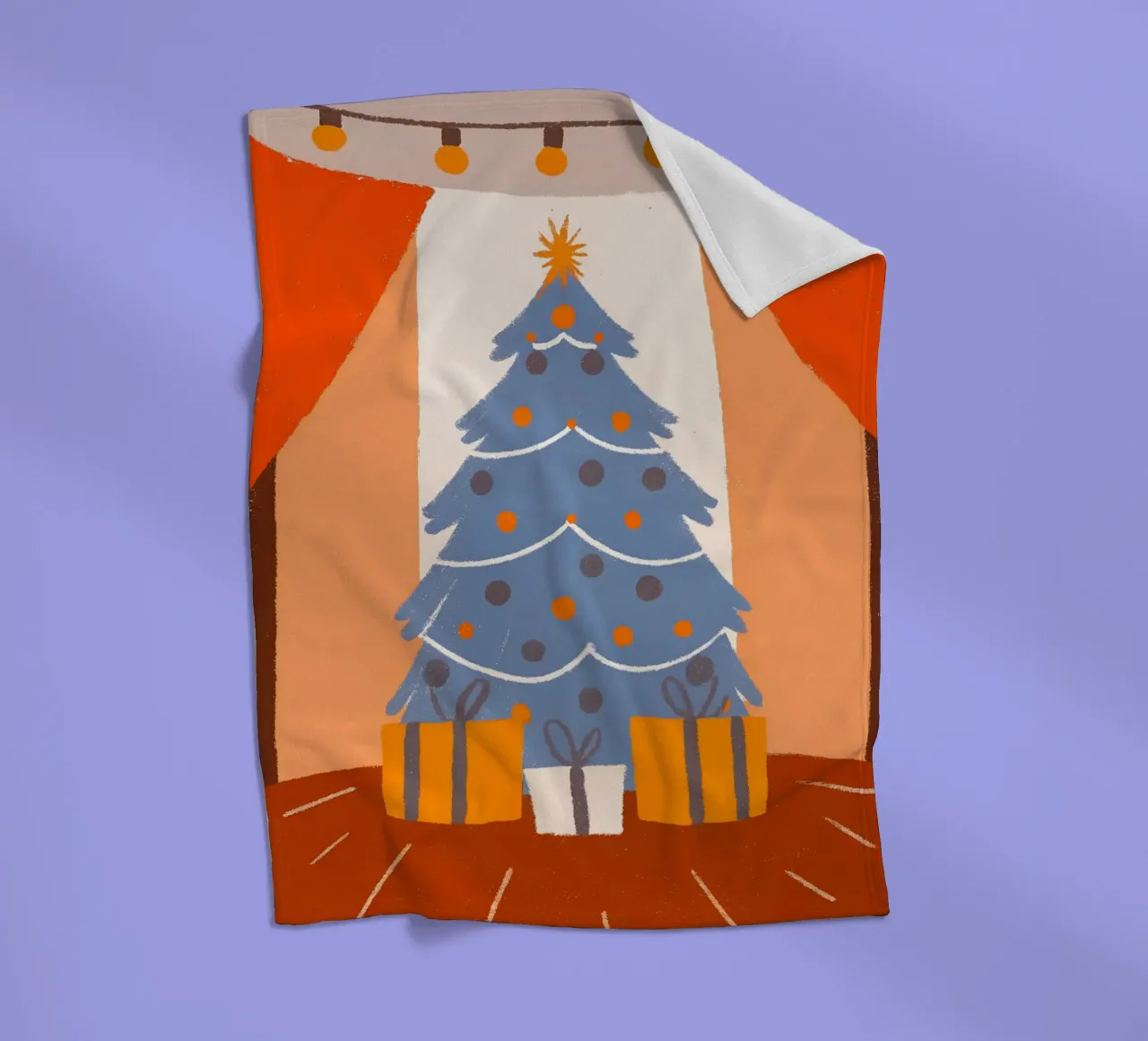 Albero di Natale e regali coperta in pile da PERSONAL TOUCH