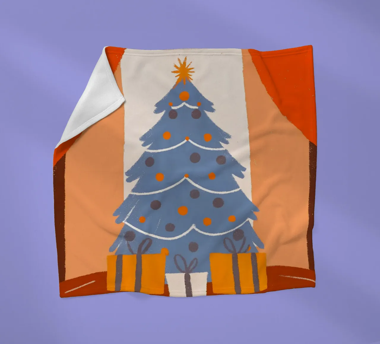 Albero di Natale e regali coperta in pile da PERSONAL TOUCH
